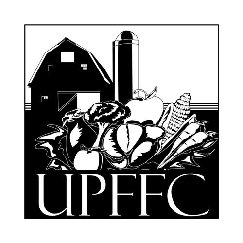 UPFFC Logo B&W UPFFC Logo: Bright, fresh, and rooted in tradition — a visual tribute to sustainable agriculture.